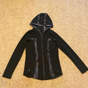 Black Jacket with pockets and a hood